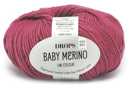 Drops Baby Merino Uni Colour 041 Pruim