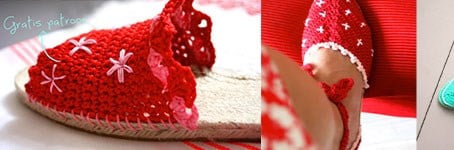 Espadrilles haken met Saskia