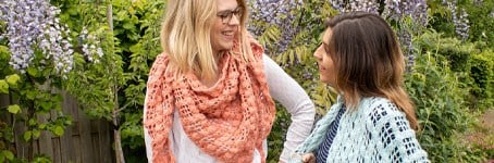 Omslagdoek haken met Stylecraft special dk