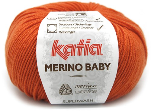 Katia Merino Baby 049 Oranje
