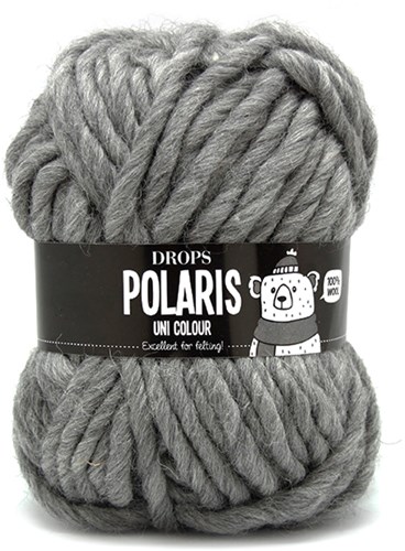 Drops Polaris Uni Colour 04 Grijs