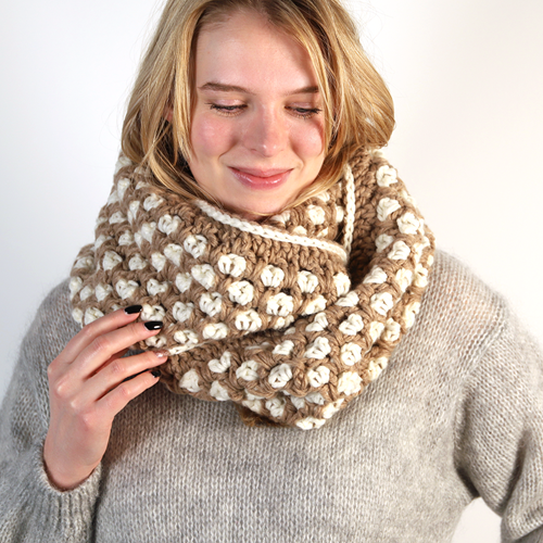 Chunky Col-sjaal Haakpatroon-3