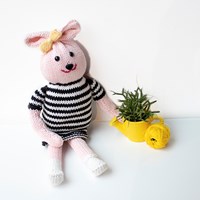 Knuffelkonijn Kootje Breipakket 1