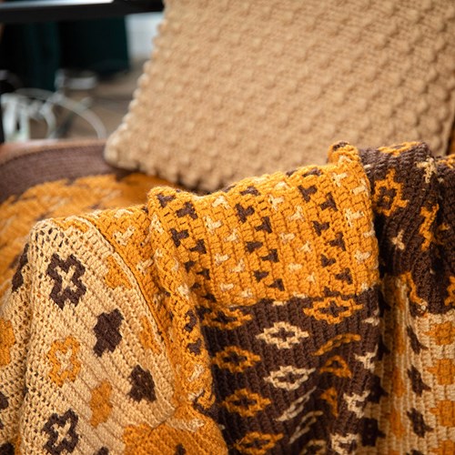 Patchwork Blanket Haakpakket - Inclusief Digitaal Patroon-3
