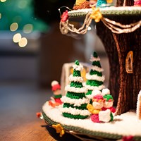 Kerstdorp Etagére AdventCAL Pakket