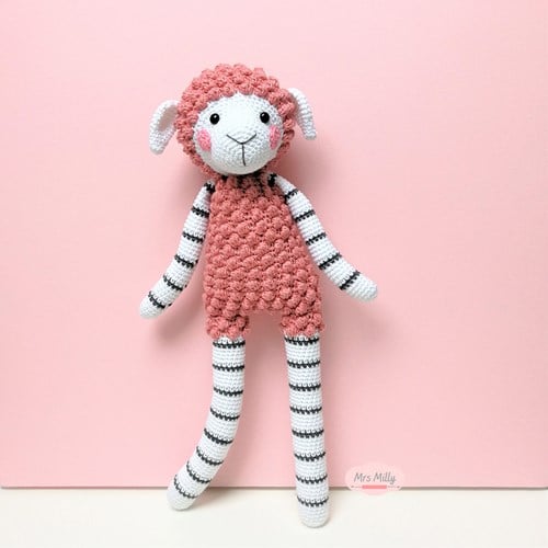 Schaap Lize Long Legs - Mrs. Milly Garen- en Haakpakket-2