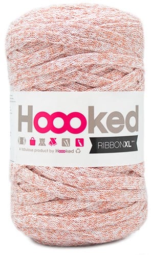 Hoooked RibbonXL Lurex 5 Cristal White