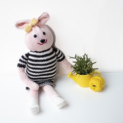 Knuffelkonijn Kootje Breipakket