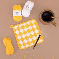 Workshop Entrelac Pannenlap haken zaterdag 31 mei 13:30 - 15:30 uur-2