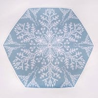 Arctic Bloom Deken Ice Blue Haakpakket - Inclusief Digitaal Patroon