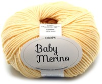Drops Baby Merino Uni Colour 004 Geel