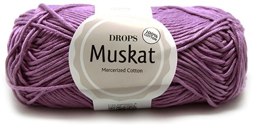 Drops Muskat Uni Colour 04 Lila