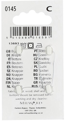 Milward Ronde Knoop groene Dino 13mm (4 stuks)-2