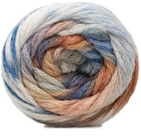 Katia Melody Jacquard Print 505 Off-white-Blue-Ochre