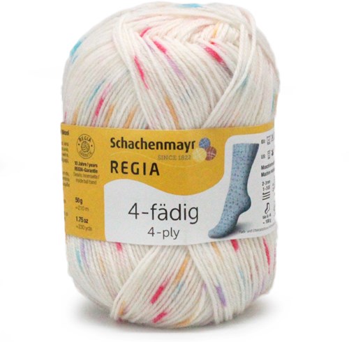 SMC Regia Print 4-ply 5062 White Multicolor