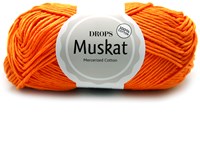 Drops Muskat Uni Colour 51 Light-orange