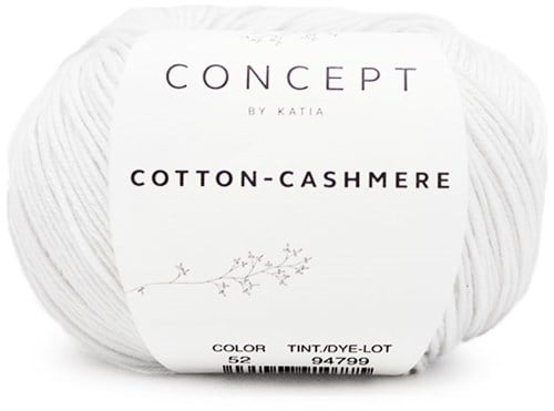 Katia Cotton Cashmere 52 White