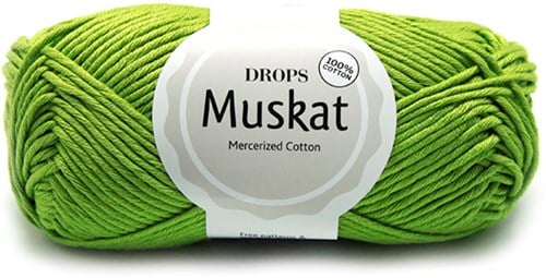 Drops Muskat Uni Colour 53 Appelgroen