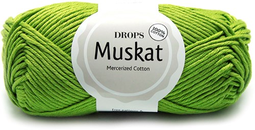 Drops Muskat Uni Colour 53 Apple-green