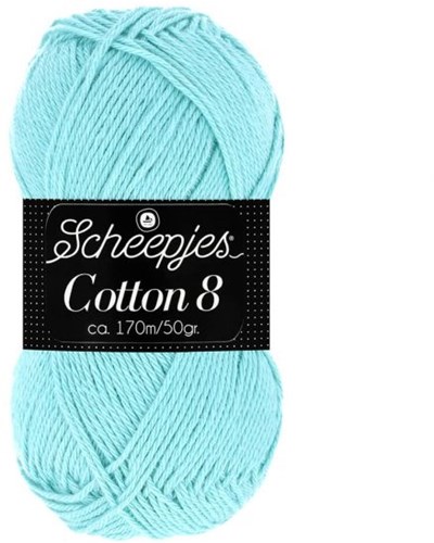 Scheepjes Cotton 8 663 Ice Blue