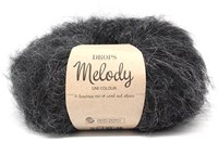 Drops Melody Uni Colour 005 Zwart