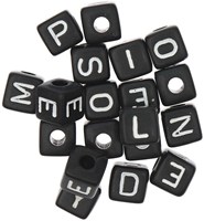 Rico Cube Bed Armband Set fresh/crazy/lucky/happy - Black-3