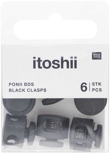 Rico Armband Clasps Color - Black