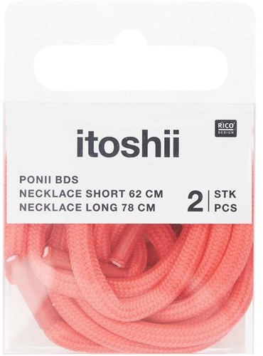 Rico Chain Armband Set - Neon Pink