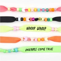 Rico Grosgrain Ribbon Armbandjes - Neon-3