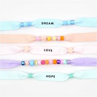 Rico Grosgrain Ribbon Armbandjes - Pastel-3
