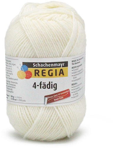 SMC Regia Uni 4-ply 600 Cream
