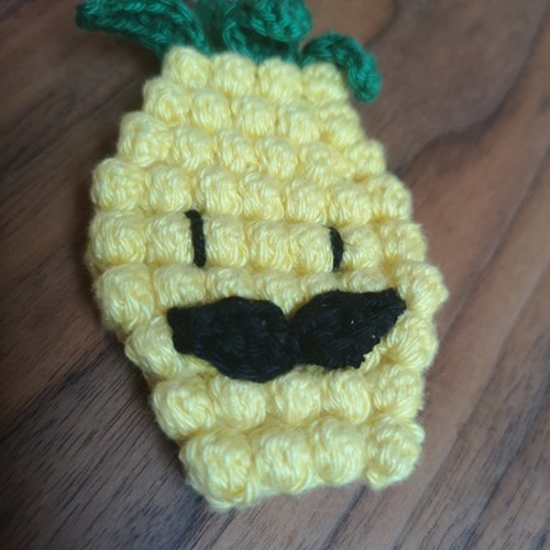 Haakpatroon Fruit Familie Sleutelhanger-3