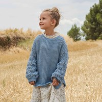 Cotton Yak Meisjestrui Breipakket 2 4 jaar Pearl Pink-2
