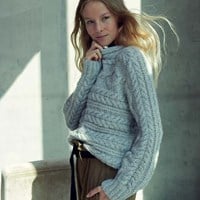 Breipatroon Brigitte Kabeltrui