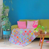 Acrylic Power Flower Deken Haakpakket-3