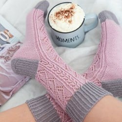 Breipatroon Romantic Soqs
