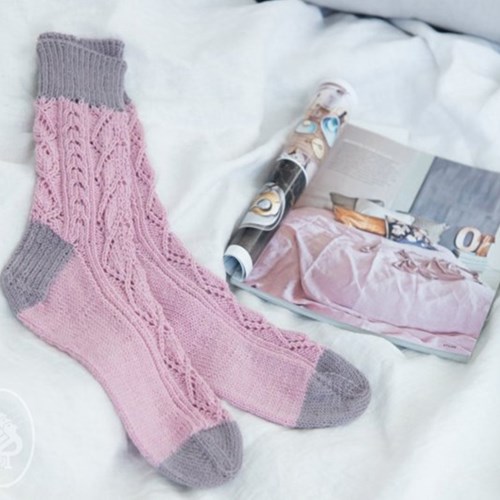 Breipatroon Romantic Soqs-2