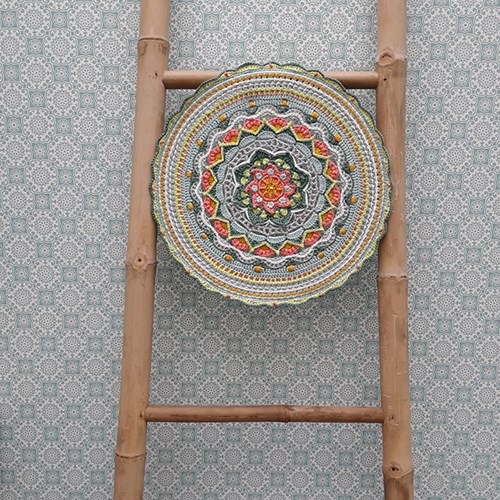 Haakpatroon Bloemen Mandala-2