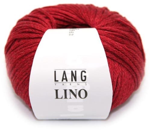Lang Yarns Lino 60 Red