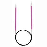 KnitPro Zing Rondbreinaalden 60cm 5,00mm-2