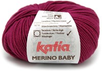 Katia Merino Baby 061 Donker Fuchsia