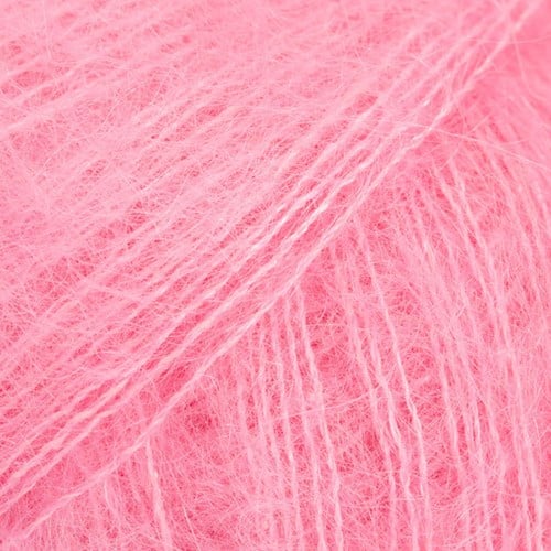 Drops Kid Silk Uni Colour 062 Aardbeienijs