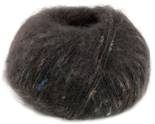Lana Grossa Natural Superkid Tweed 624 Donkergrijs