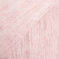 Drops Kid Silk Uni Colour 063 Poederroze-2