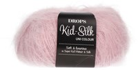 Drops Kid Silk Uni Colour 063 Poederroze