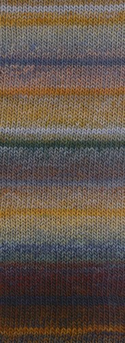 Lana Grossa Meilenweit 100 Rainbow 6406 Notenbruin/grijs/blauw/donkergrijs/oker/kaki/bosgroen/burgundy/antraciet-2