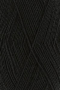 Lang Yarns Super Soxx 4-Fach 0004 Zwart (4-draads)-3