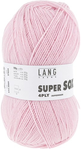 Lang Yarns Super Soxx 4-Fach 0018 Donkergroen (4-draads)-2
