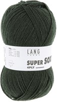 Lang Yarns Super Soxx 4-Fach 0018 Donkergroen (4-draads)-2