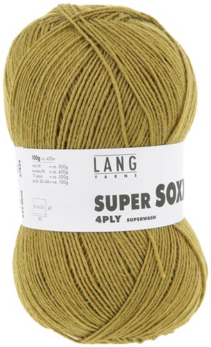 Lang Yarns Super Soxx 4-Fach 0019 Donkerroze (4-draads)-2